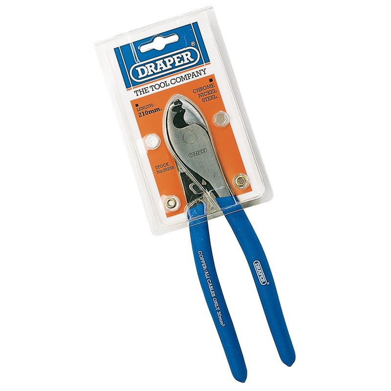 Draper 39258 Copper or Aluminium Cable Shears, 210mm
