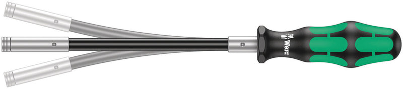 Wera 05028161001 393 S Bitholding screwdriver extra slim with flexible shaft, 1/4" x 173.5 mm