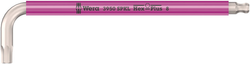 Wera 05022668001 3950 SPKL Multicolour L-key, metric, stainless, 10 x 224 mm