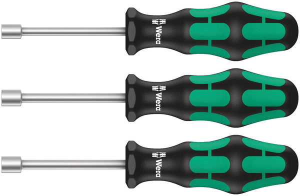 Wera 05134275001 395 HO/3 Sanitary Nutdriver set, 3 pieces