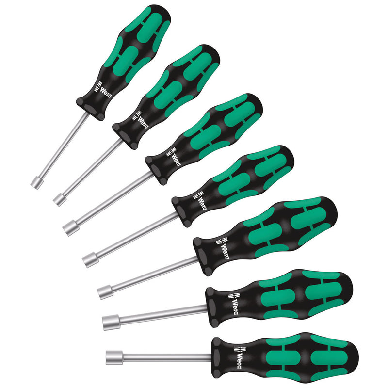 Wera 05029510001 395 HO/7 SM Nutdriver set, 7 pieces