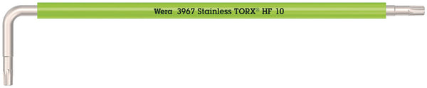 Wera 05022682001 3967 SXL HF TORXÃ‚Â® L-key Multicolour with holding function, long, stainless, TX 10 x 112 mm