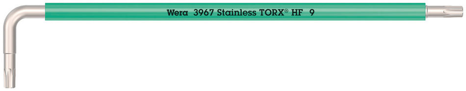 Wera 05022681001 3967 SXL HF TORX L-key Multicolour with holding function, long, stainless, TX 9 x 101 mm