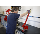 Sealey 3S/4R Metal Cutting Shears 4mm Capacity 10mm Round