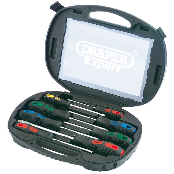 Draper 40002 Screwdriver Set in Case (8 Piece)