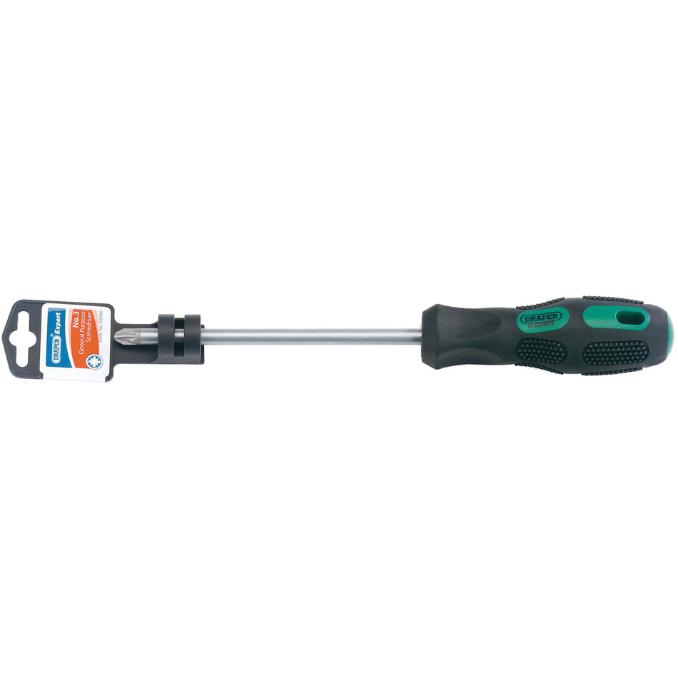 Draper 40040 PZ Type Screwdriver, No.3 x 150mm