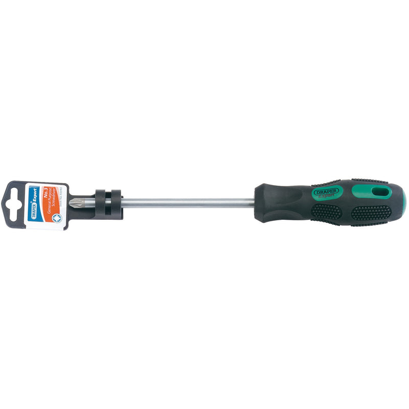 Draper 40040 PZ Type Screwdriver, No.3 x 150mm