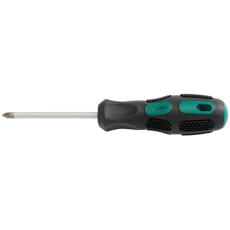Draper 40041 PZ Type Screwdriver, No.1 x 75mm (Sold Loose)