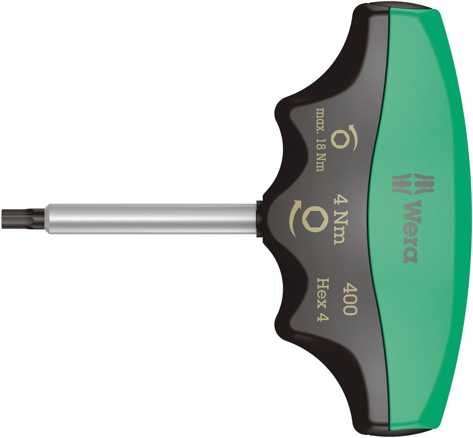 Wera 05005080001 400 Hex Torque-indicator, 4 x 4.0 Nm