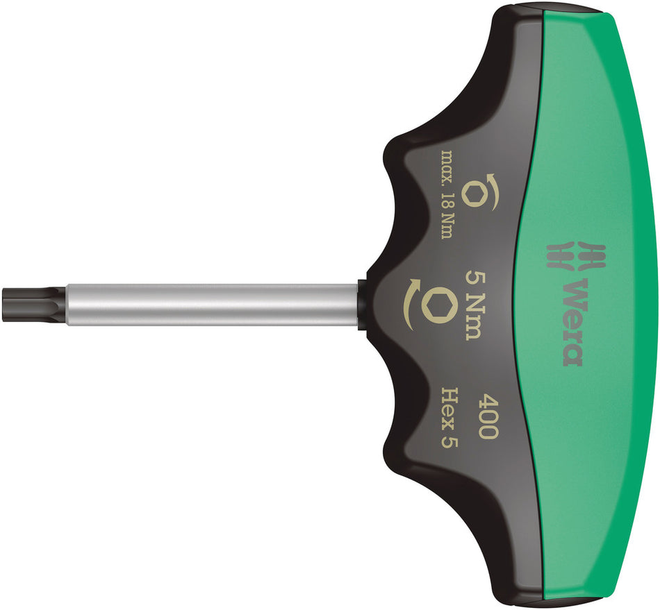 Wera 05005081001 400 Hex Torque-indicator, 5 x 5.0 Nm