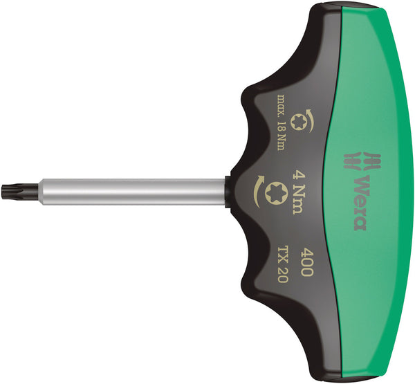 Wera 05005090001 400 TX Torque-indicator, TX 20 x 4.0 Nm