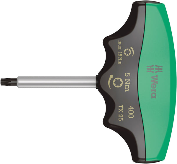 Wera 05005091001 400 TX Torque-indicator, TX 25 x 5.0 Nm