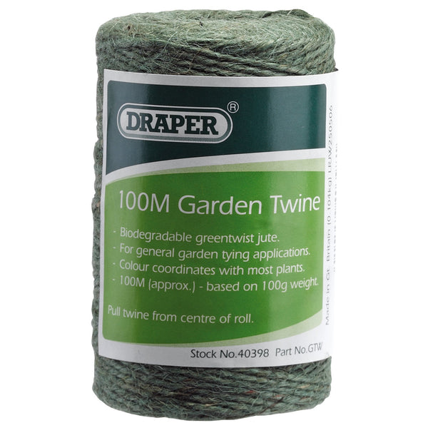 Draper 40398 Garden Twine, 100m