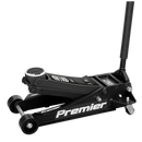 Sealey 4040AB 4tonne Trolley Jack with Rocket Lift - Black