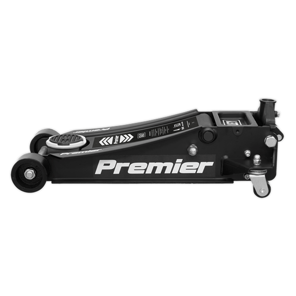 Sealey 4040AB 4tonne Trolley Jack with Rocket Lift - Black