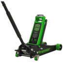 Sealey 4040AG 4tonne Trolley Jack with Rocket Lift - Green