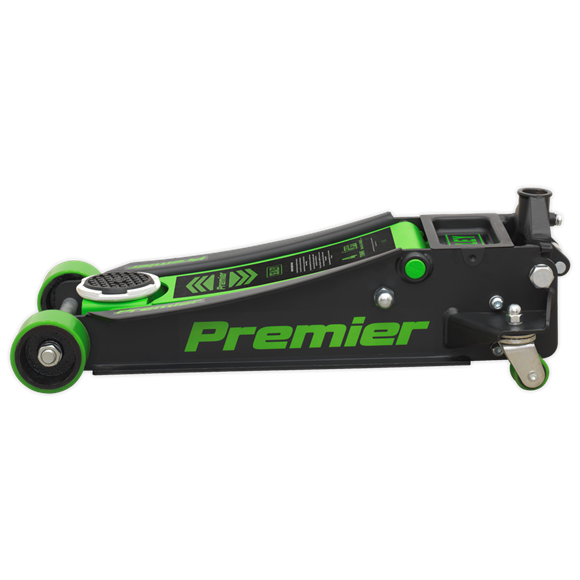 Sealey 4040AG 4tonne Trolley Jack with Rocket Lift - Green