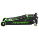 Sealey 4040AG 4tonne Trolley Jack with Rocket Lift - Green