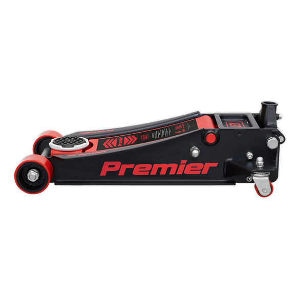 Sealey 4040AR 4tonne Trolley Jack with Rocket Lift - Red