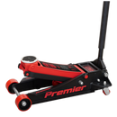 Sealey 4040AR 4tonne Trolley Jack with Rocket Lift - Red