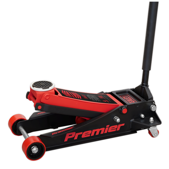 Sealey 4040AR 4tonne Trolley Jack with Rocket Lift - Red