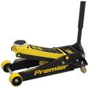 Sealey 4040AY 4tonne Trolley Jack with Rocket Lift - Yellow