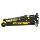 Sealey 4040AY 4tonne Trolley Jack with Rocket Lift - Yellow