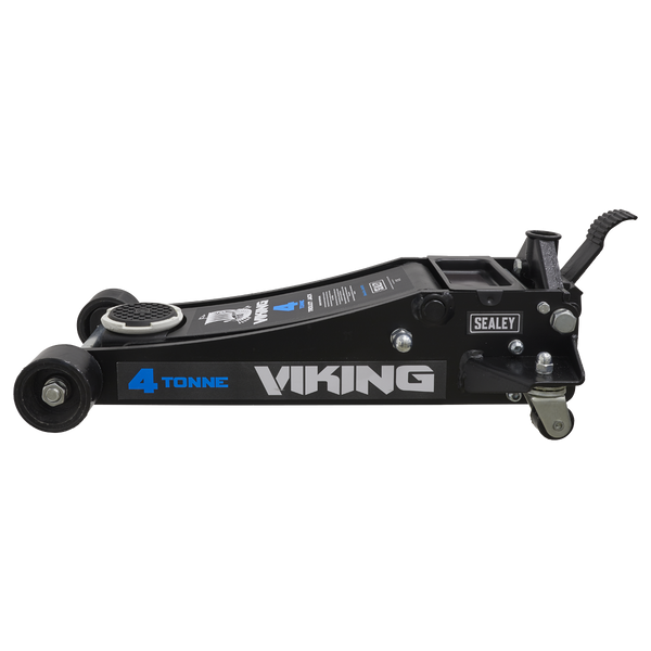 Sealey 4040TB Viking 4tonne Low Entry Tyre Bay Trolley Jack with Rocket Lift