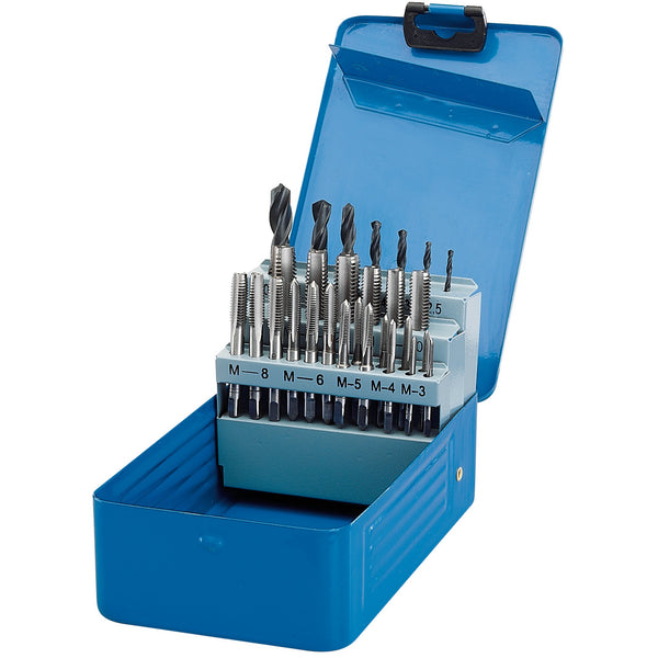 Draper 40891 Metric Tap and HSS Drill Set (28 Piece)