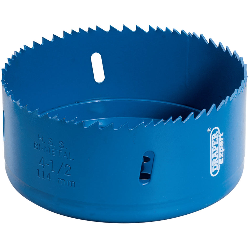 Draper 41095 HSS Bi-metal Holesaw Blade, 114mm