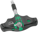 Wera 05023460001 411 A RA T-handle adapter screwdriver with ratchet function, 1/4", 1/4" x 45 mm