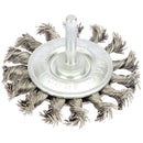 Draper 41434 Twisted Wire Wheel, 75mm