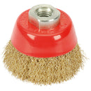 Draper 41443 Crimped Wire Cup Brush, 60mm, M14