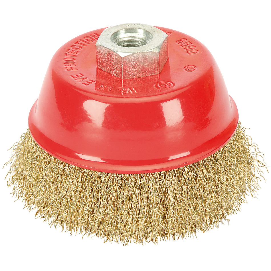 Draper 41445 Crimped Wire Cup Brush, 100mm, M14