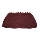 Draper 41694 Delta Sanding Sheets with Hook and Loop, 93mm, 40 Grit (Pack of 10)