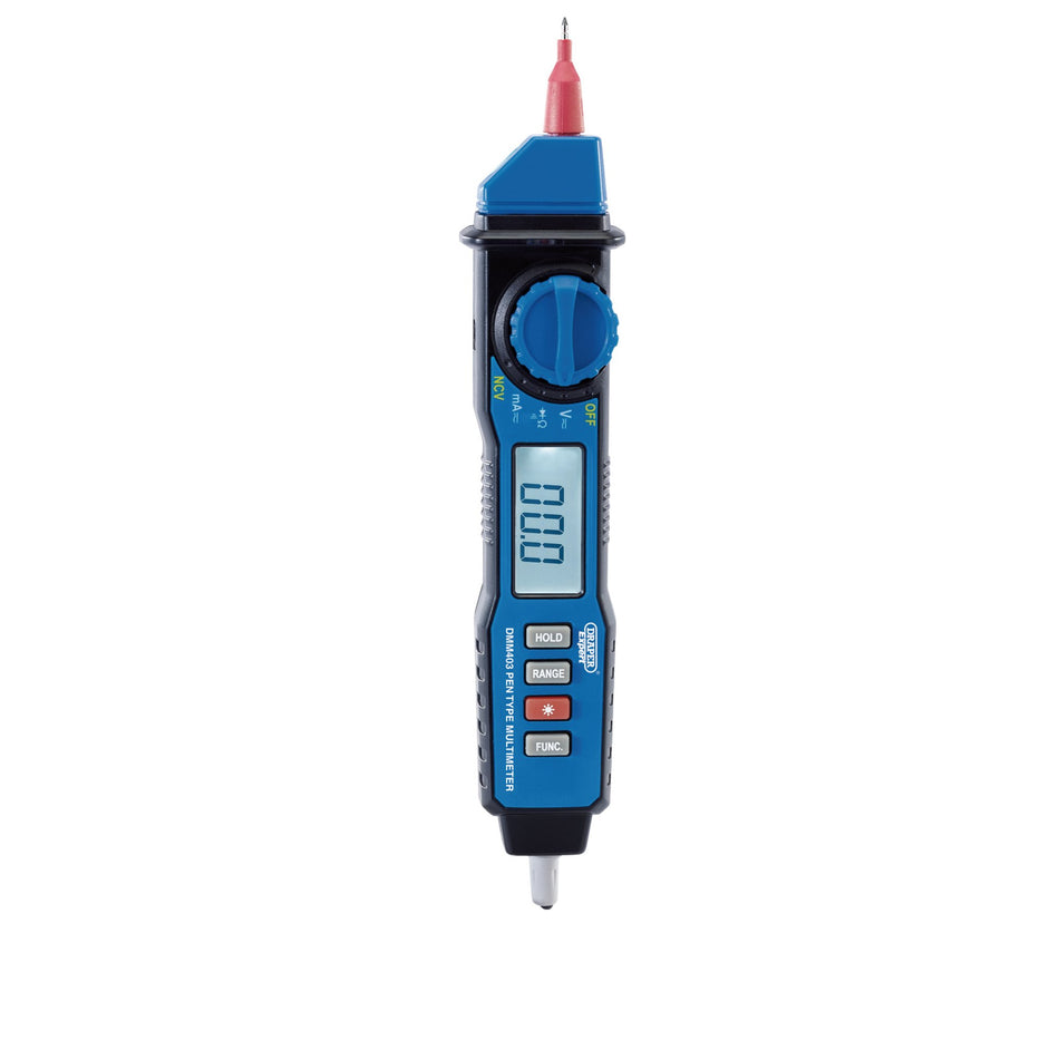 Draper 41835 Manual & Auto-Ranging Pen Type Digital Multimeter