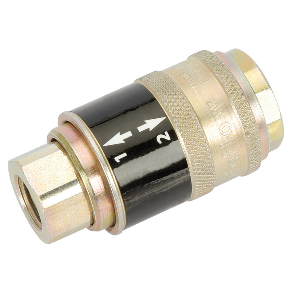 Draper 41879 1/4" BSP Female Parallel 'Safeflow' Air Line Coupling
