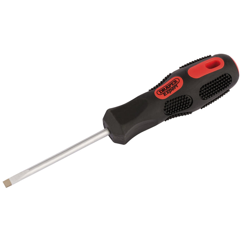 Draper 43376 Plain Slot Parallel Tip Screwdriver, 5.0 x 75mm (Sold Loose)