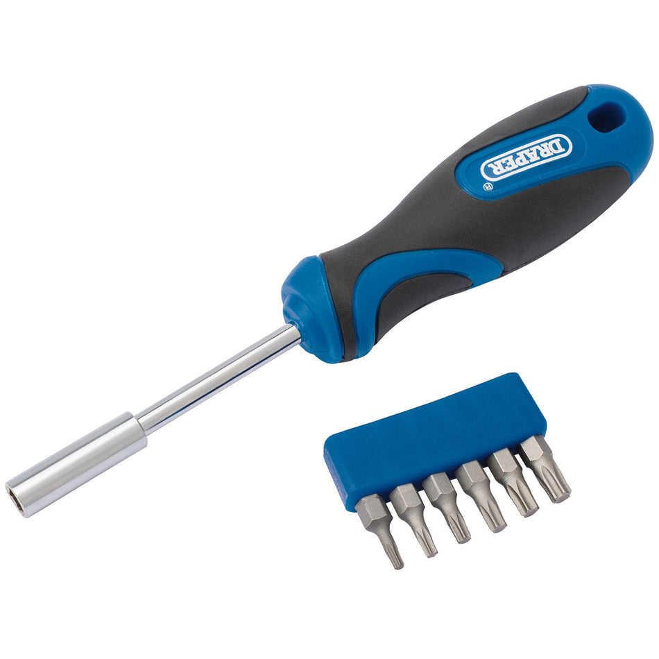 Draper 43613 Draper TX-STAR® Soft Grip Driver and Bit Set (7 Piece)