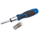 Draper 43640 Ratchet Screwdriver and Bit Set (13 Piece)