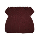 Draper 43852 Detail Sanding Sheets with Hook and Loop, 140mm, 80 Grit, SSD4 (Pack of 10)