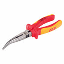 OX Tools OX-P323920 Pro VDE Bent Long Nose Pliers - 200mm (8")