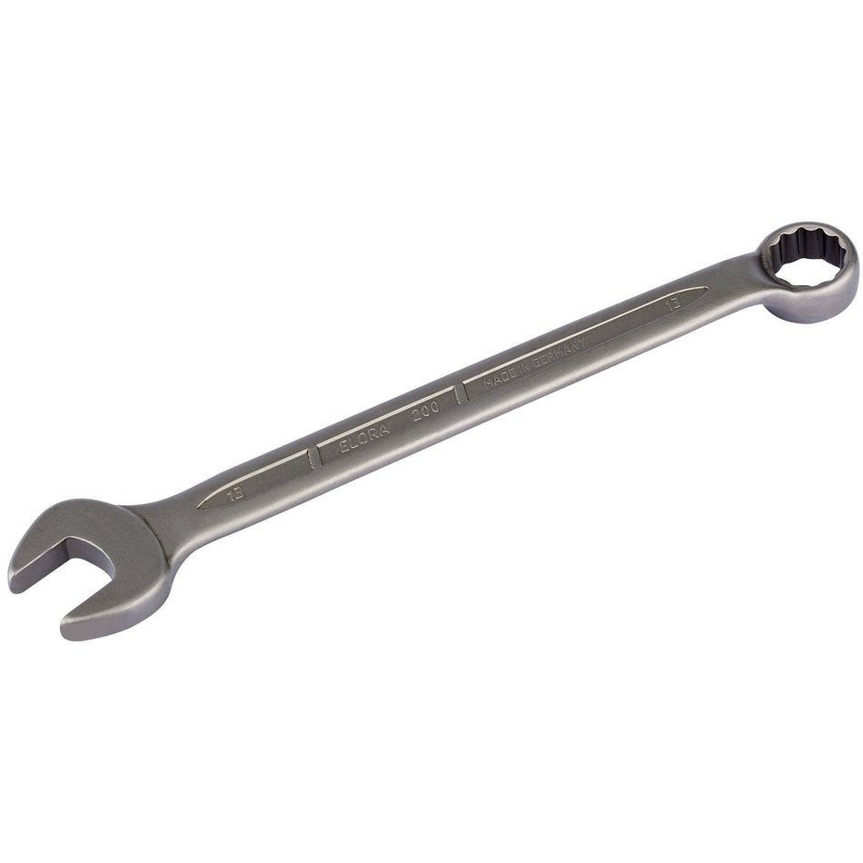 Draper 44014 Elora Long Stainless Steel Combination Spanner, 13mm