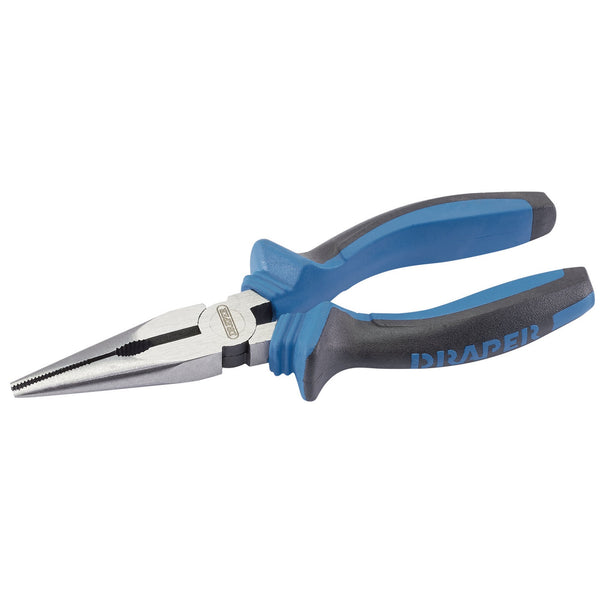 Draper 44141 Soft Grip Long Nose Pliers, 160mm