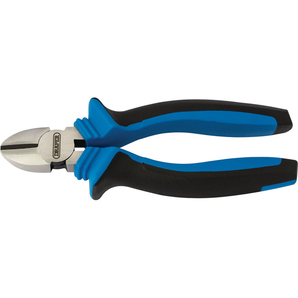 Draper 44145 Soft Grip Diagonal Side Cutter, 160mm