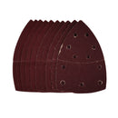 Draper 44334 Multi-Sanding Sheets with Hook and Loop, 102 x 62mm, 93mm, Assorted Grit (Pack of 10)