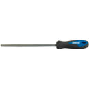 Draper 44959 Soft Grip Engineer's Round Cabinet Rasp, 200mm