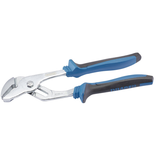 Draper 45362 Soft Grip Waterpump Pliers, 240mm, 33mm Capacity