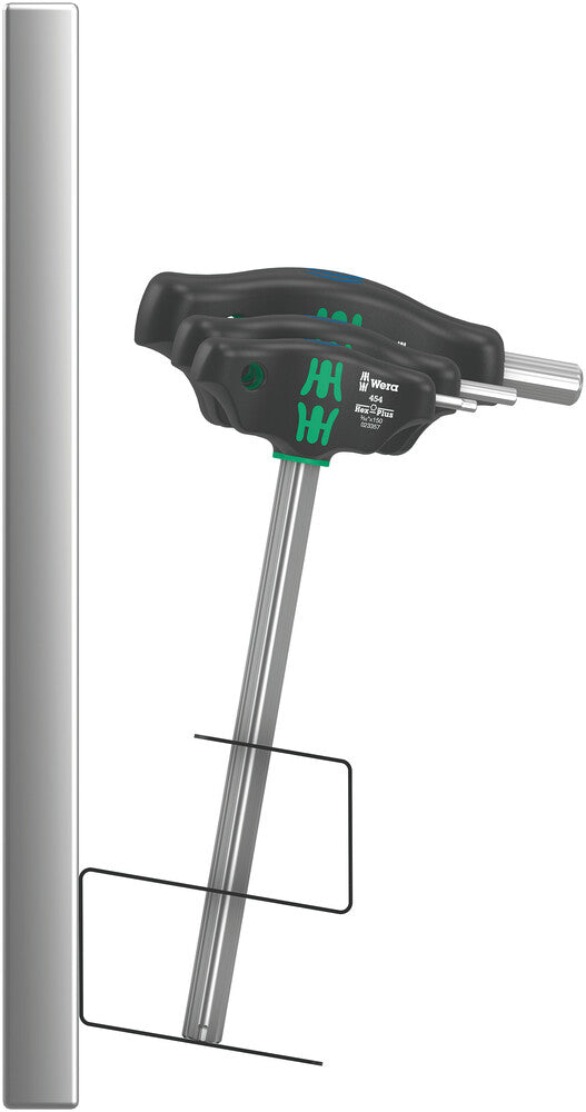 Wera 05023454001 454/10 HF Set Imperial 2 Screwdriver set T-handle Hex-Plus screwdrivers with holding function, imperial, 10 pieces