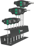 Wera 05023453001 454/7 HF Set 2 Screwdriver set T-handle Hex-Plus screwdrivers with holding function, 7 pieces